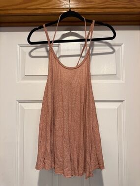 We The Free Double-Strap Swing Cami in Dusty Rose